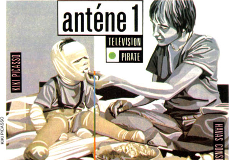 «Métal Hurlant, 1983, picture Antène 1»